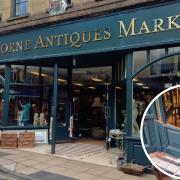 Sherborne Antiques Market on Cheap Street was broken into earlier this month