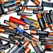 Battery stock image