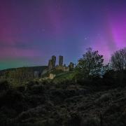Stunning sights over Corfe Castle