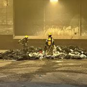 Fire at Bridport Recycling Centre
