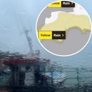 Yellow weather warning for rain across Dorset