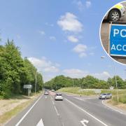 A break down was reported on the A35 near Dorchester