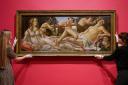 The painting Venus and Mars by Italian Renaissance artist Sandro Botticelli has left the National Gallery in London to go on loan at Cambridge’s Fitzwilliam Museum. (Joe Giddens/ PA)