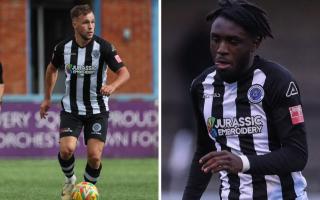 Lewis Waterfield, left, and Jonny Efedje have departed the Magpies