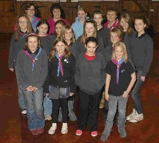 3rd Dorchester Girl Guides.