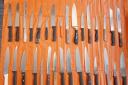 Knives handed in during a previous knife amnesty. Picture: Dorset Police