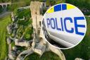Police are appealing for witnesses following a horror crash at an idyllic Dorset beauty spot, Corfe Castle
