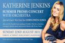 Win a pair of tickets to Katherine Jenkins Summer Prom on Sunday August 22.