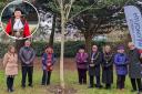 Weymouth Town Council's memorial day service in 2022 | Inset Cllr Kate Wheller