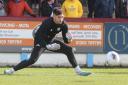 Weymouth loanee goalkeeper Harvey Wiles-Richards enjoyed a stand-out game against Havant