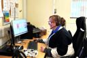 Sarah, Care Navigator at Royal Manor Healthcare answering calls