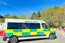 HTG-UK ambulance at Poole Hospital