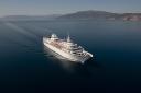 MV Aegean Odyssey from above