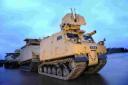 Warthog armoured vehicles