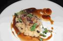 Pan roasted pork fillet with risotto
