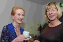 Anna-Maria Geare and Fiona Penny at the Weymouth and Portland Chamber of Commerce reception