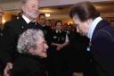 ROYAL DATE: Penny Protheroe meets Princess Anne in 2006