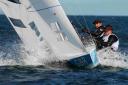 SAILING STAR: Iain Percy and Andrew Simpson compete in the Star Class