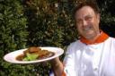 CHEAP, BUT CHEERFUL: Chef Patrick Moore with one of his creations  Picture: GRAHAM HUNT/HG2582