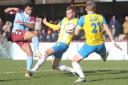 Torquay drew 1-1 with Weymouth earlier in March before their 10-point deduction