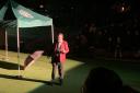 Comedian Al Murray at Brighton Open Air Theatre on Saturday