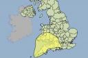 BATTEN DOWN THE HATCHES: Met Office issues rain and thunderstorm warning for Somerset over Bank Holiday weekend