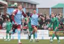 Weymouth's Dan Roberts scored the winner against Yeovil Town, which has now kept Weymouth in the division.