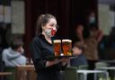 A bar worker. Picture: PA