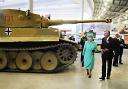 The Queen visited the Tank Museum in 2009. Picture: Tank Museum.