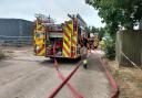 Fire breaks out at farm