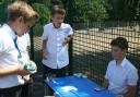 Bovington Academy students sell their wares to make a profit