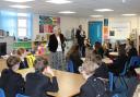 Sue Worth pays a visit to Wey Valley Academy in Weymouth