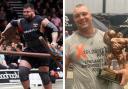 Weymouth's Shane Flowers, left, and Kane Francis will compete at Britain's Strongest Man on Saturday