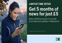 Dorset Echo readers can subscribe for 5 months for £5