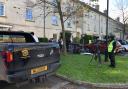A Bollywood film crew was in Poundbury to shoot scenes for a horror movie