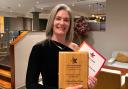 Dorwest Herbs Managing director Jo Boughton-White won 'Business Leader of the Year'