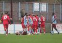 Weymouth fell to an error-strewn 4-1 loss against a Worthing side that finished with nine men