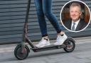 Dorset police and Crime Commissioner David Sidwick is concerned about illegal e-scooters in Dorset