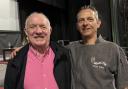 Rick Stein with Eric Tavernier from Les Enfants Terribles restaurant, Weymouth