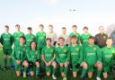 VICTORIOUS: The Dorset under-16s team