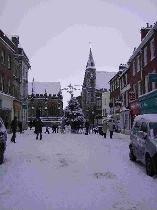 Snowy South Street, Dorchester