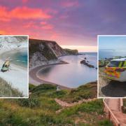 A woman in her 40s fell to her death after slipping and falling from a cliff at Man O'War beach at Durdle Door, Dorset.