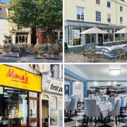 Weymouth hospitality businesses have been awarded coveted Travellers Choice status on TripAdvisor - from top left - The Secret Garden Cafe and Crow's Nest, Cactus Tea Rooms, Mona's, and Al Molo Pictures: Google Maps