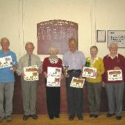 Southill Short Mat Bowls competition winners, pictured, left to right, Herby Crabbe, Reg Whitear, Sandy Whitear, Ray Hunter, Cindy Parker and Bill Britton.