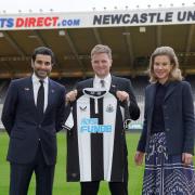 Eddie Howe has been unveiled as Newcastle's new boss (Picture: Owen Humphreys/PA)