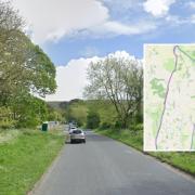 B3157 Goose Hill will close for two nights as flood prevention works on the route are completed. Picture: Dorset Council