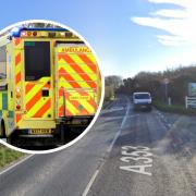 Two injured after three-car crash in Weymouth. Picture: Google Maps