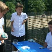 Bovington Academy students sell their wares to make a profit