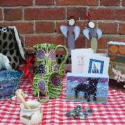 Just a sample of exhibits from the Real Christmas Craft Fair.
