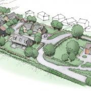 The proposed homes
